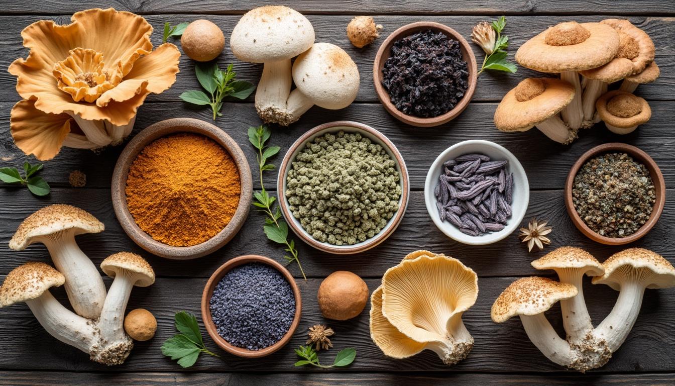explorez les bienfaits des champignons médicinaux adaptogènes pour améliorer votre bien-être. apprenez comment ces puissantes ressources naturelles peuvent renforcer votre santé physique et mentale, augmenter votre résilience au stress et stimuler votre système immunitaire.