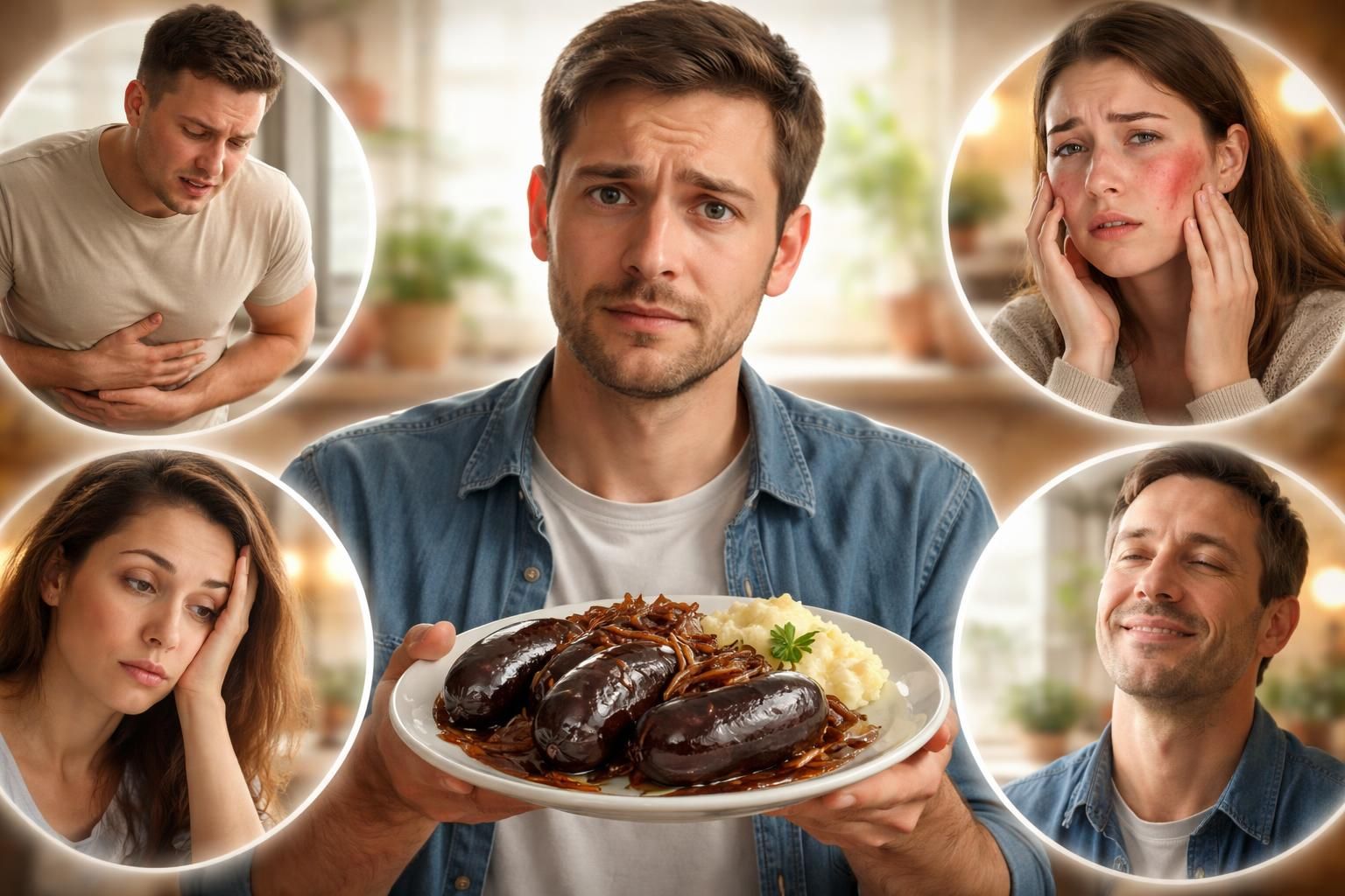 découvrez les effets secondaires possibles du boudin noir et comment ils peuvent varier d'une personne à l'autre.