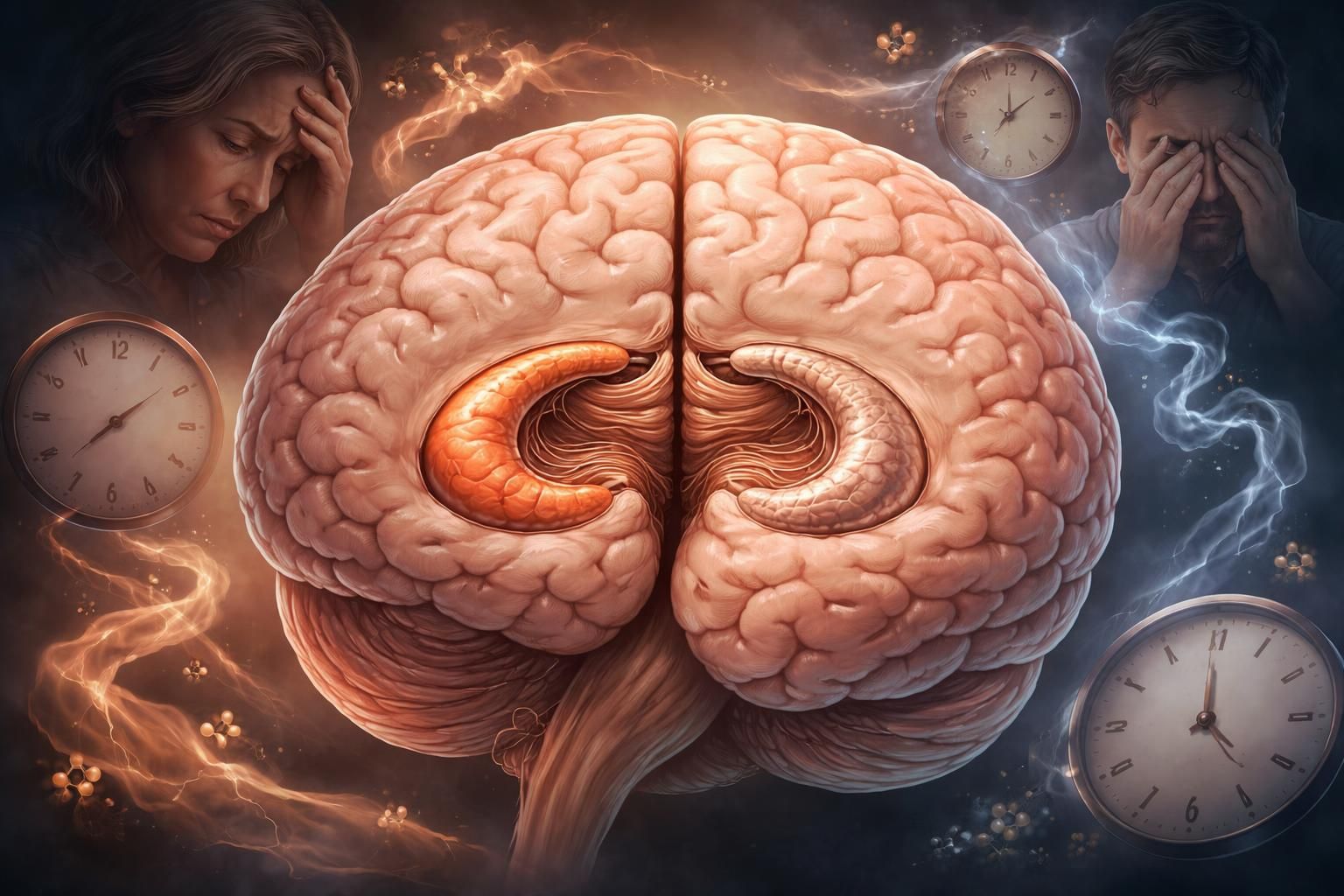 découvrez comment le stress chronique peut entraîner l'atrophie des hippocampes, affectant la mémoire et les fonctions cognitives, et explorez les mécanismes sous-jacents de cette relation.