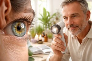 découvrez un exemple d'iridologie et comment cette méthode d'observation de l'iris peut contribuer à votre bien-être global.