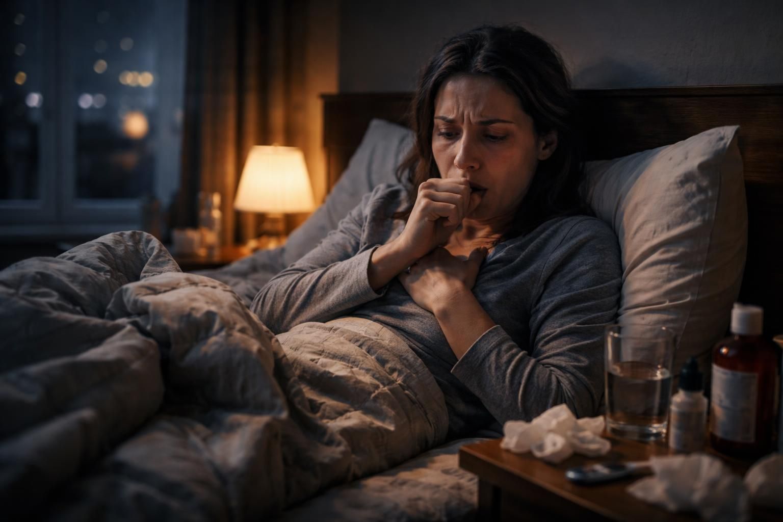 découvrez des conseils pratiques pour gérer l'insomnie causée par une toux persistante lorsque vous êtes malade, afin de retrouver un sommeil réparateur.