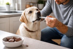 découvrez les étapes essentielles pour faire vomir votre chien en toute sécurité s'il a ingéré du chocolat, et protégez sa santé efficacement.