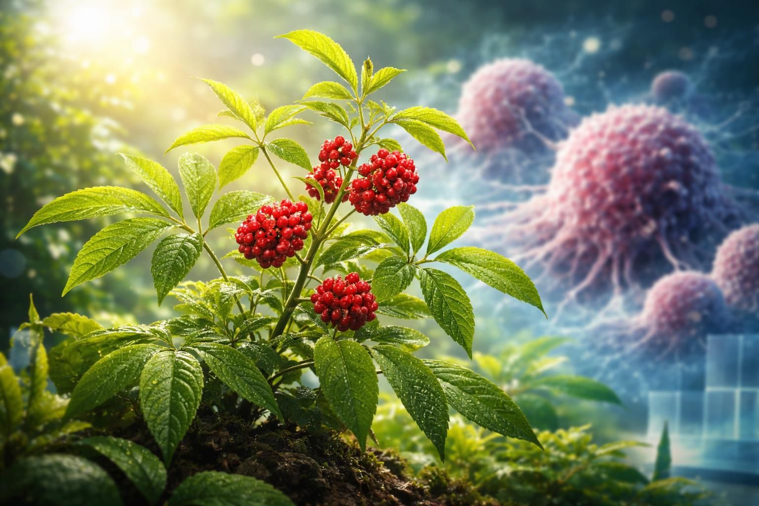 découvrez comment l'éleuthérocoque, plante adaptogène, pourrait jouer un rôle dans la lutte contre le cancer grâce à ses propriétés bénéfiques pour le corps.