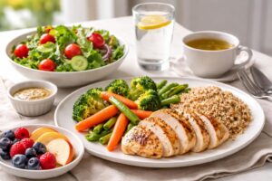 découvrez un exemple de menu complet pour un régime à 1500 calories par jour, équilibré et adapté pour atteindre vos objectifs de santé et de forme.